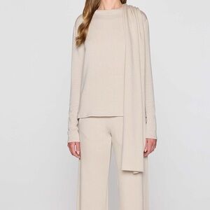 Elegant Cream Scarf for Women